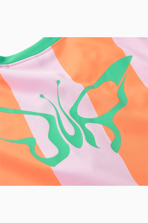 T-shirt ajusté PUMA x DUA LIPA pour femmes, Carrot-pink lady, extralarge