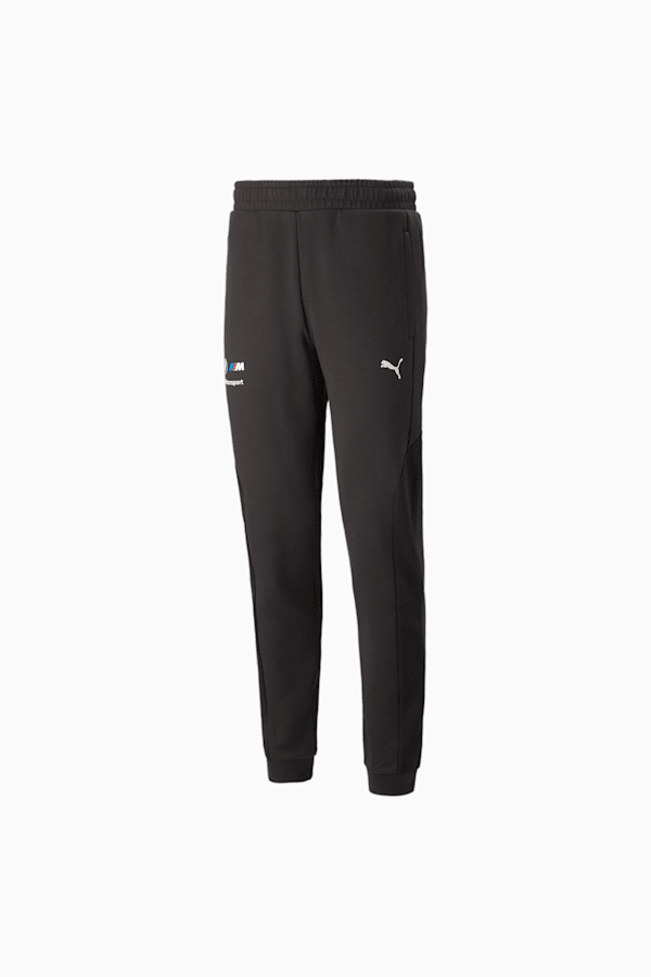 White sweatpants with bmw logo sale