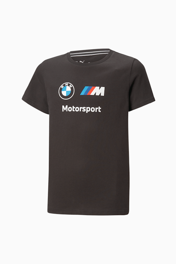 BMW M Motorsport ESS Logo Tee Youth, PUMA Black, extralarge