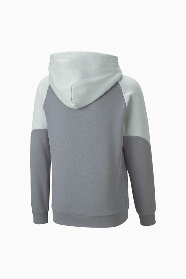 PUMATECH Hoodie Youth, Gray Tile, extralarge