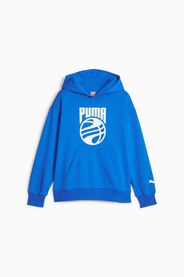 Posterize Basketball Hoodie Youth, Racing Blue, extralarge-GBR