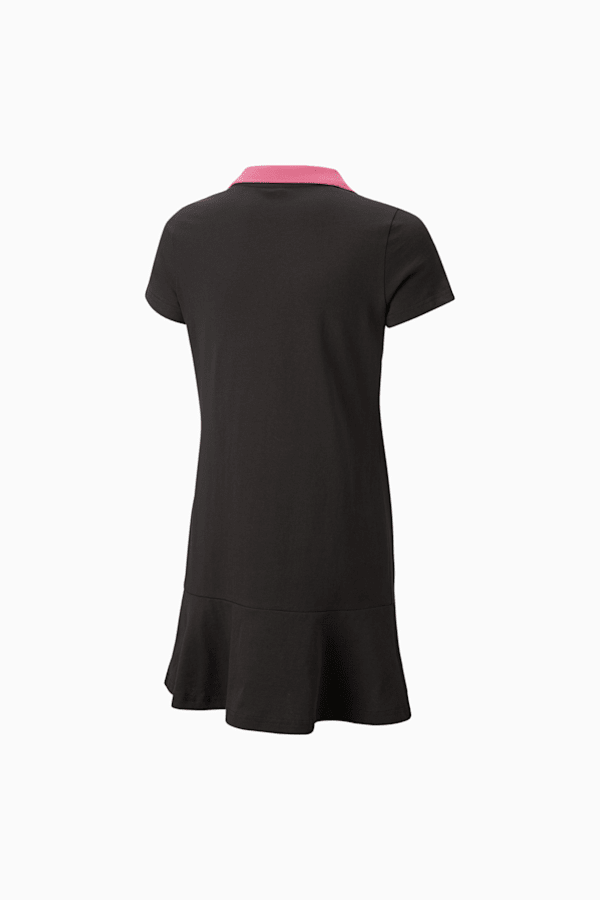Kids black polo cheap