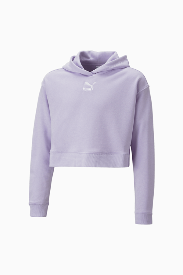 Classics Hoodie Youth, Vivid Violet, extralarge