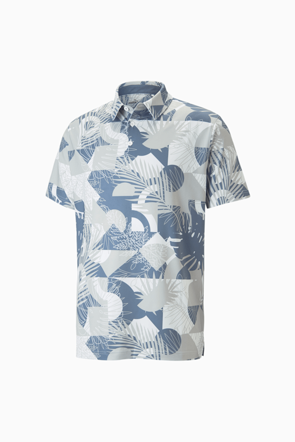 Mattr Geo Golf Polo Shirt Men, Evening Sky-Navy Blazer, extralarge
