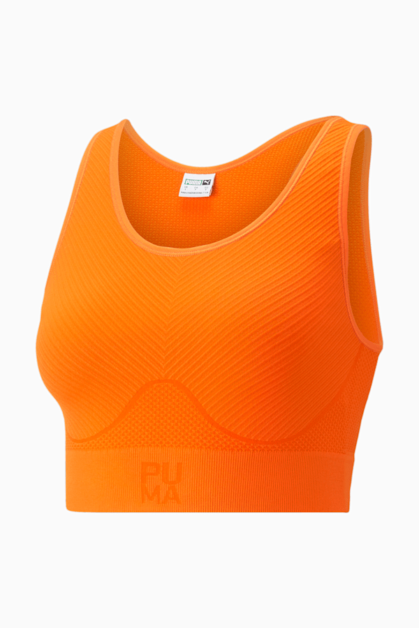 INFUSE evoKNIT Crop Top Women, Cayenne Pepper, extralarge