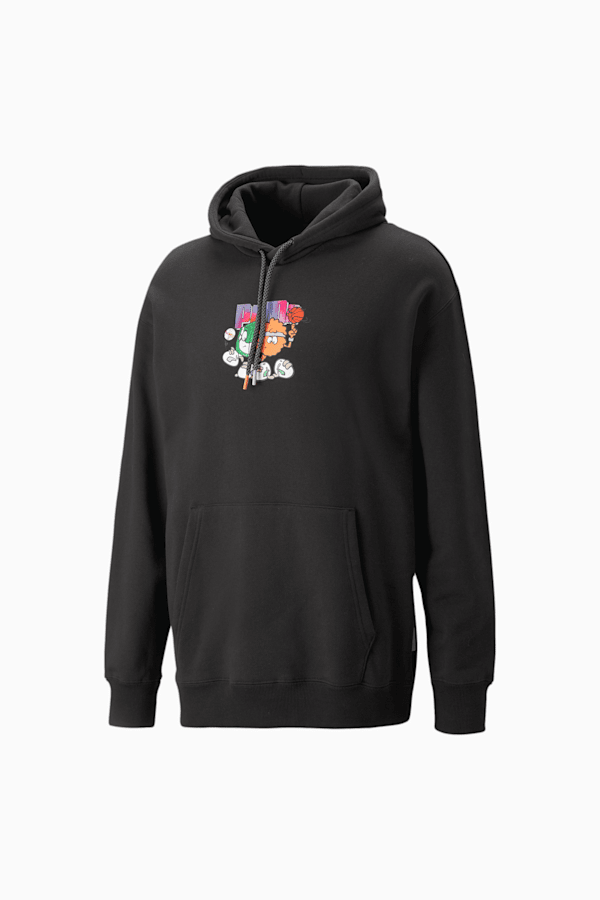 Puma black clearance hoodie mens