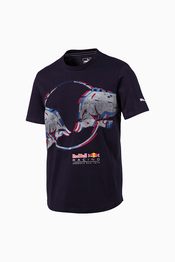 Red Bull Racing All Over Print T-Shirt by Puma - Night Sky