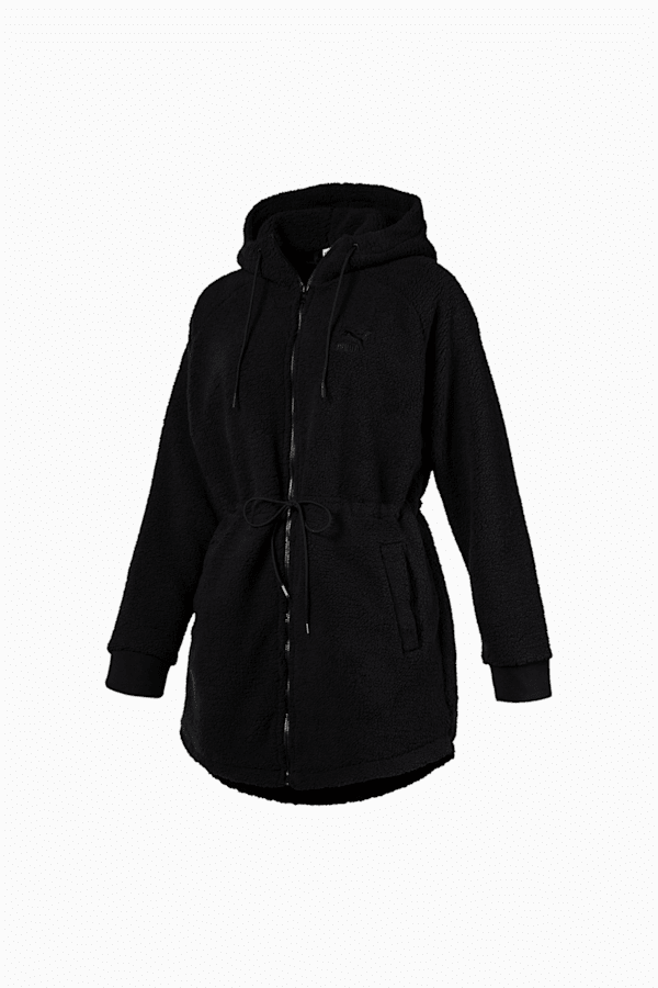 Puma sherpa sale hoodie womens