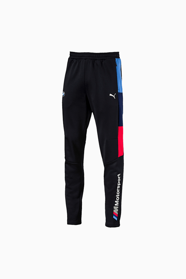 Girls Black Track Pants with Badge