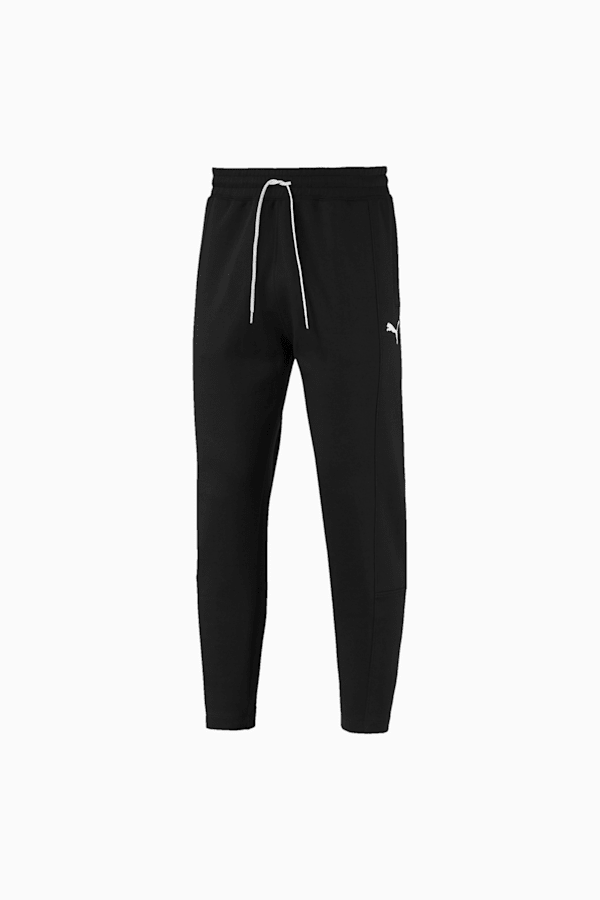 Puma open hem sweatpants discount