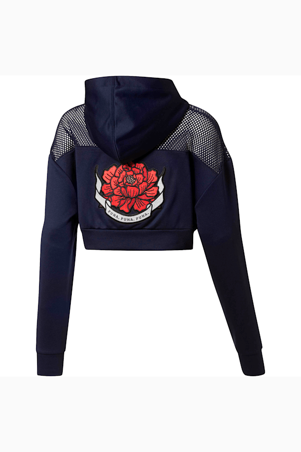 Cropped hoodie sale puma