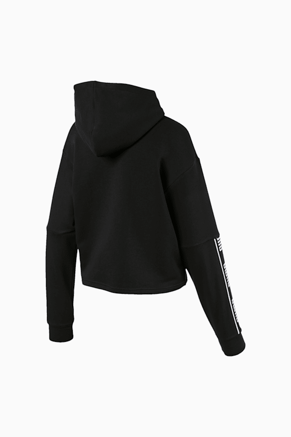 Puma women's cheap cropped hoodie