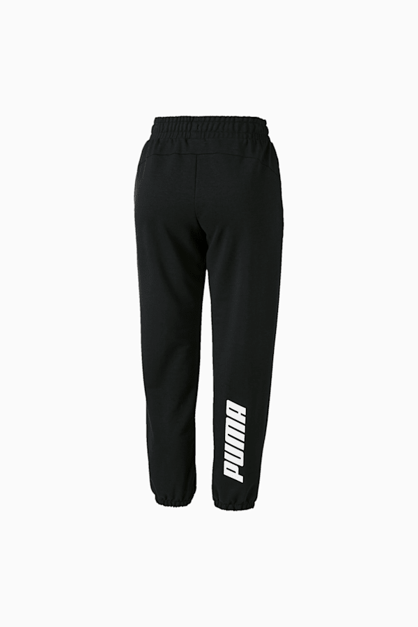 Puma Activewear Sweatpants Women's L Black Solid Track Pants