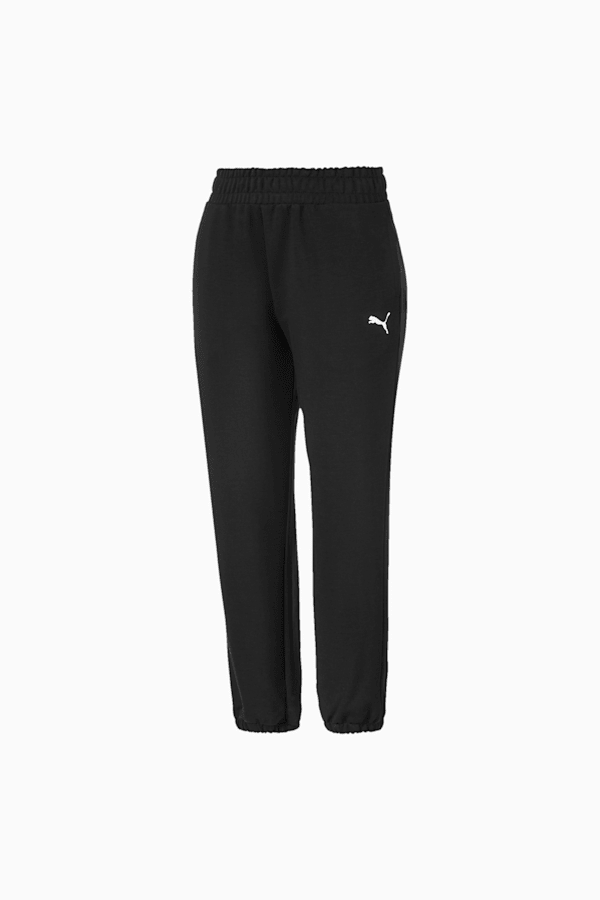 Puma Women's Regular Track Pants (53965201_Black 