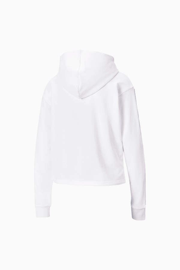 White cheap cropped hoodie