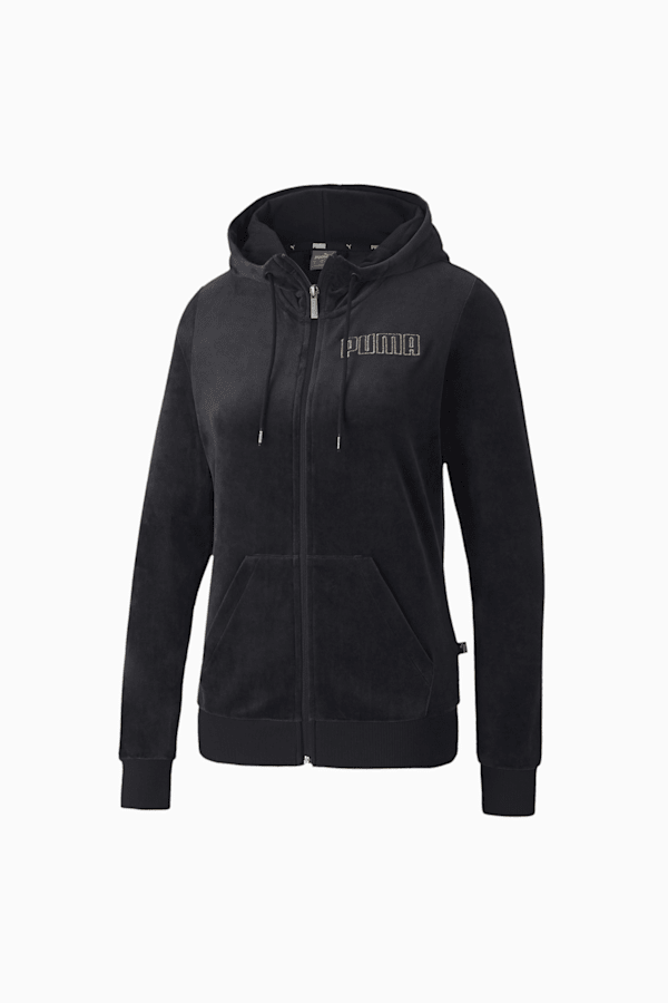 Puma velvet store hoodie