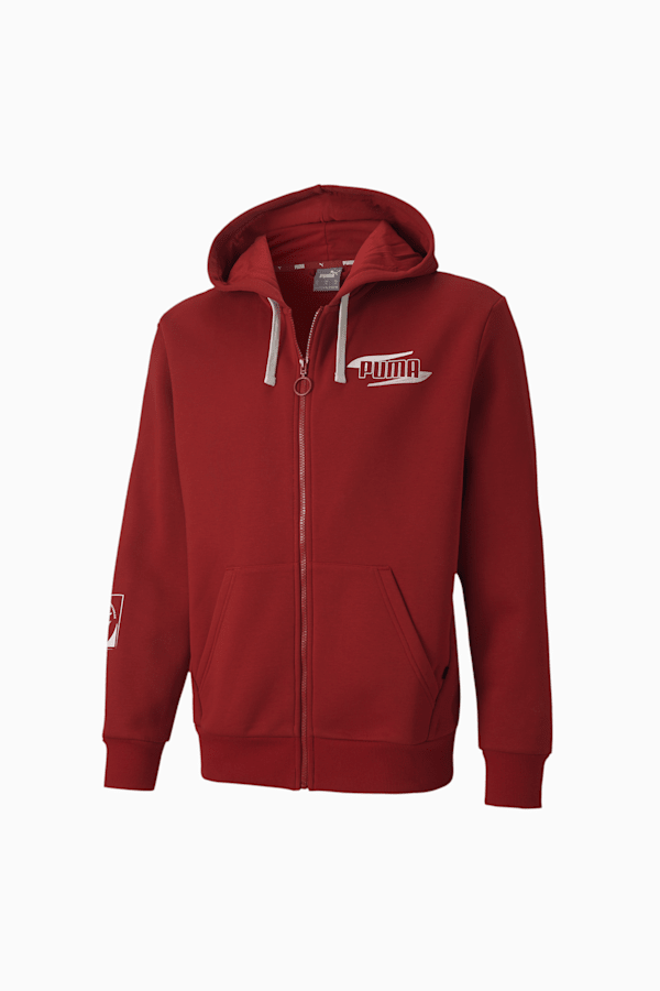 Rebel Men s Full Zip Hoodie PUMA