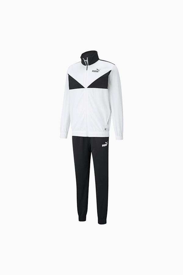 Classic Tricot Men's Tracksuit, Puma White, extralarge-GBR
