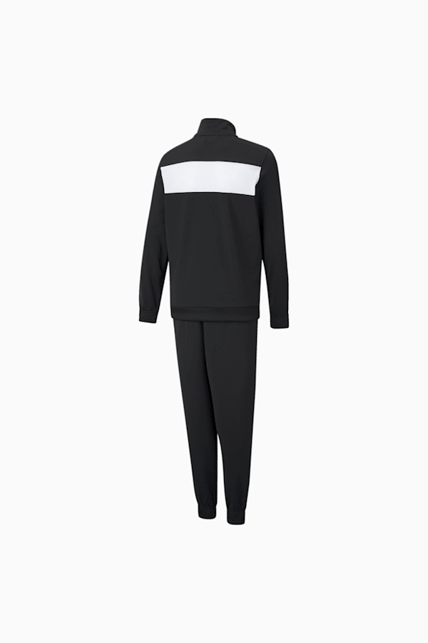 Polyester Youth Tracksuit, Puma Black, extralarge-GBR