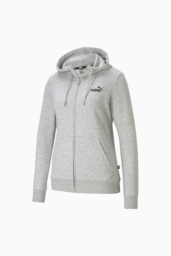Puma zip hoodie sales women's