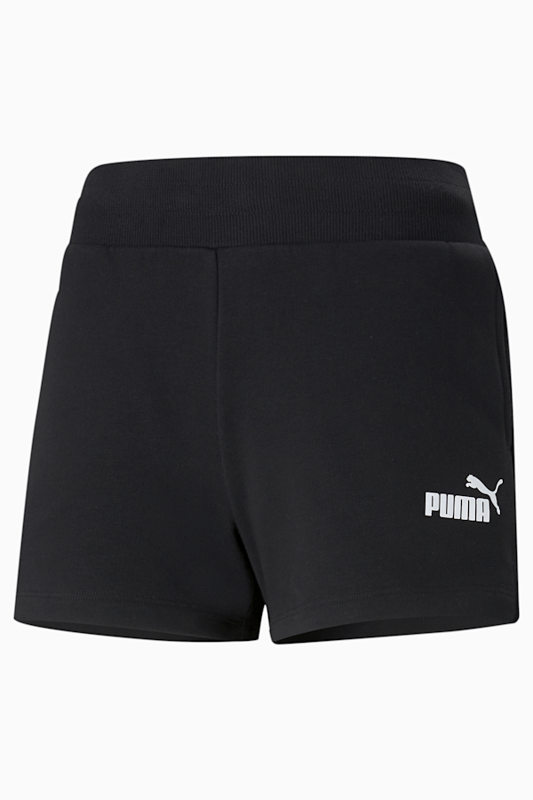 Essentials Women's Sweat Shorts, Puma Black, extralarge