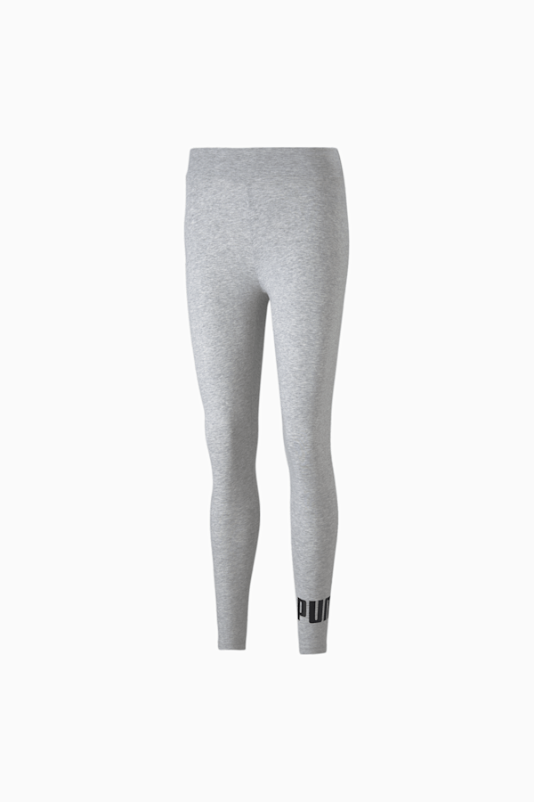 Buy PUMA Logo Print Mid-Rise Leggings with Elasticated Waistband Online for  Girls
