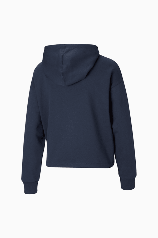 Essentials Cropped Logo Women s Hoodie