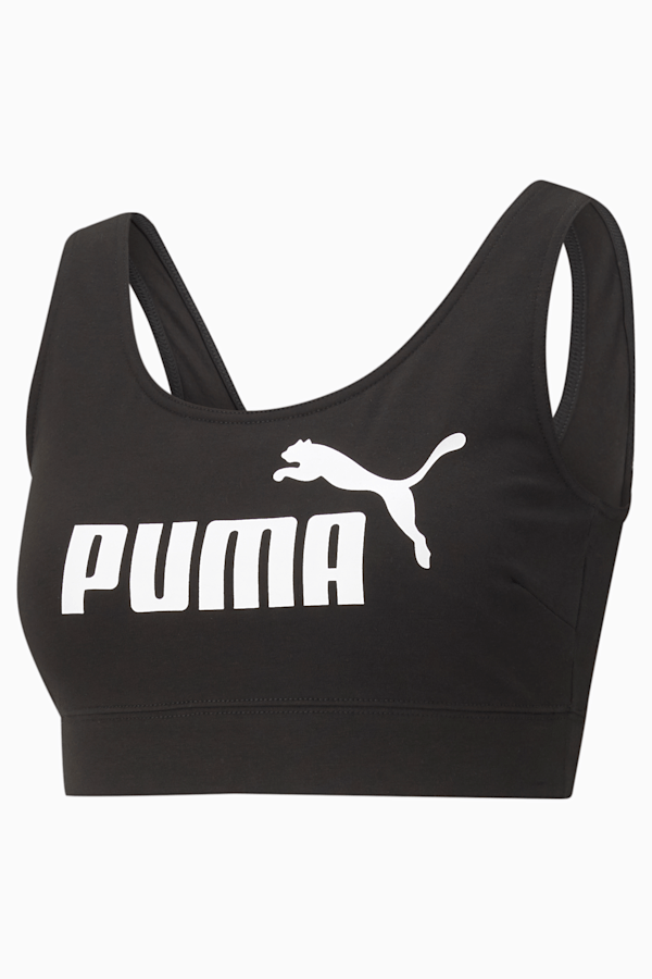 Essentials Women's Bra Top, Puma Black, extralarge-GBR