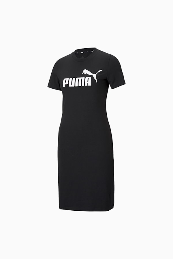 Essentials Slim Women's Tee Dress, Puma Black, extralarge-GBR