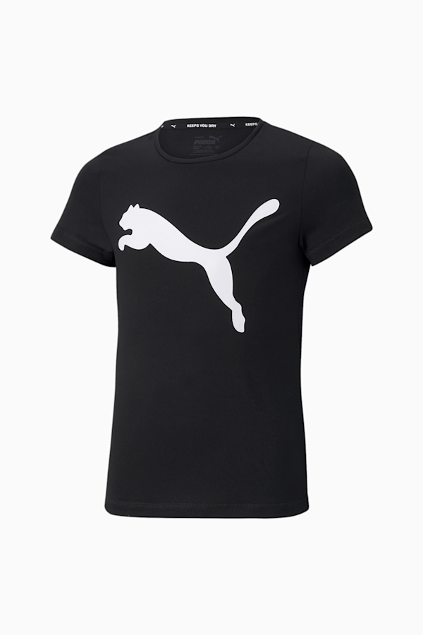 Active Youth Tee, Puma Black, extralarge
