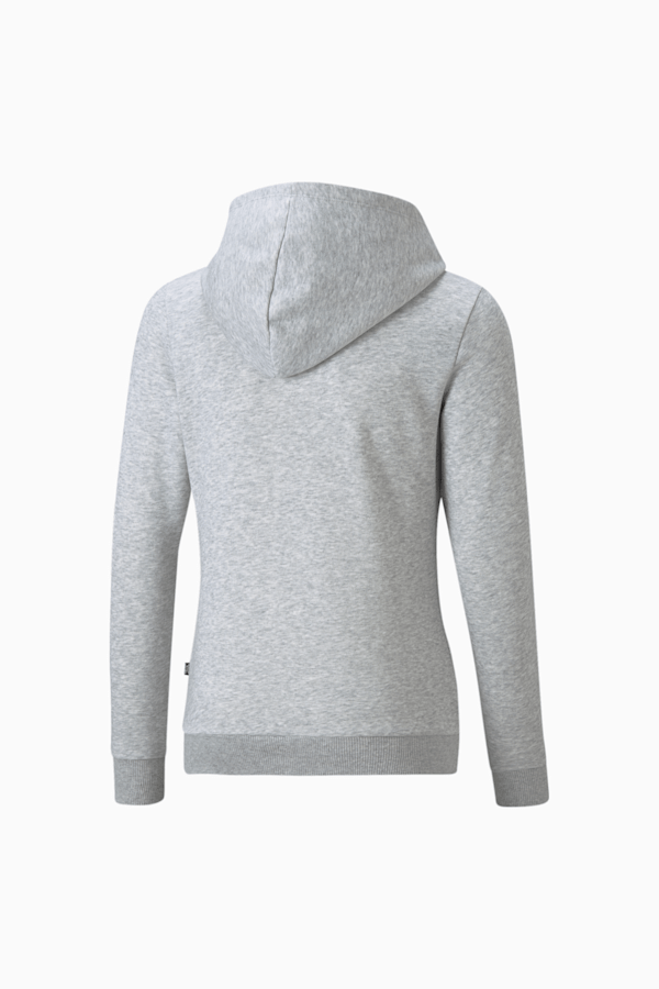 Essentials Logo Youth Hoodie, Light Gray Heather, extralarge