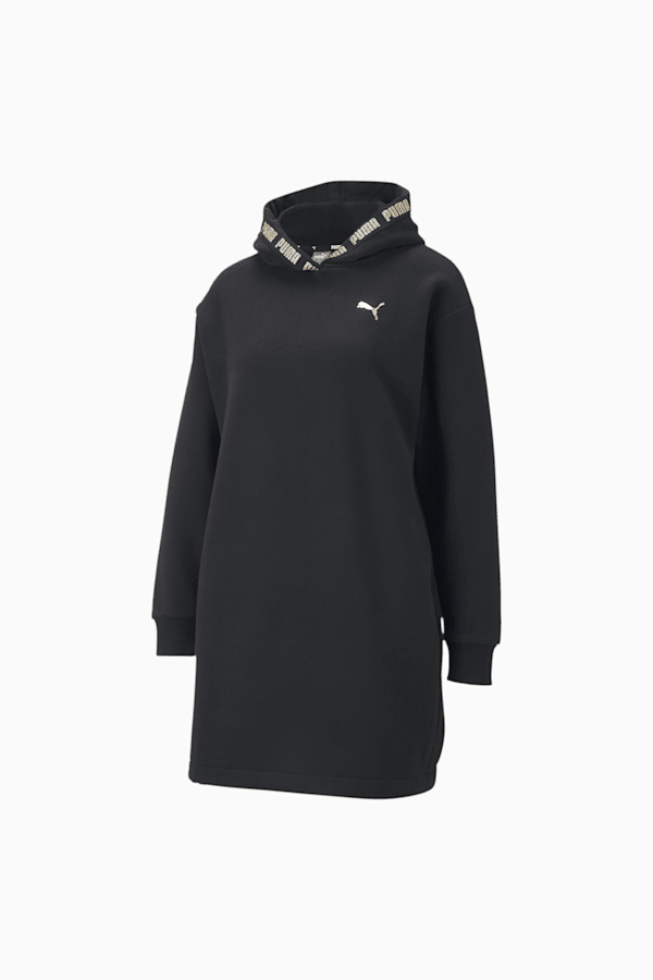 Metallic Nights Women s Hooded Dress PUMA