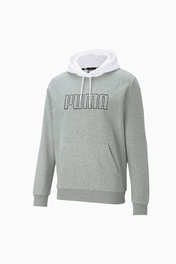 PUMA Block Men s Embroidered Hoodie PUMA