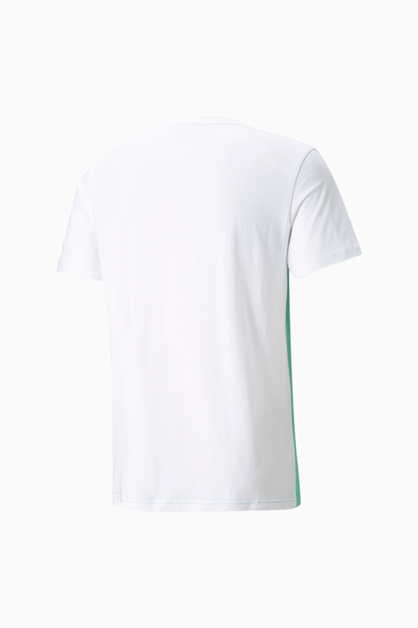 Men's Tee, Puma White-Biscay Green, extralarge-GBR