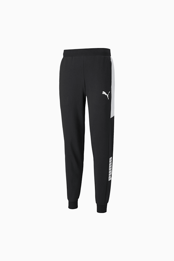 PUMA Men's Contrast Pants 2.0 Bt, Black/High Risk Red, Large Big Tall :  : Clothing, Shoes & Accessories
