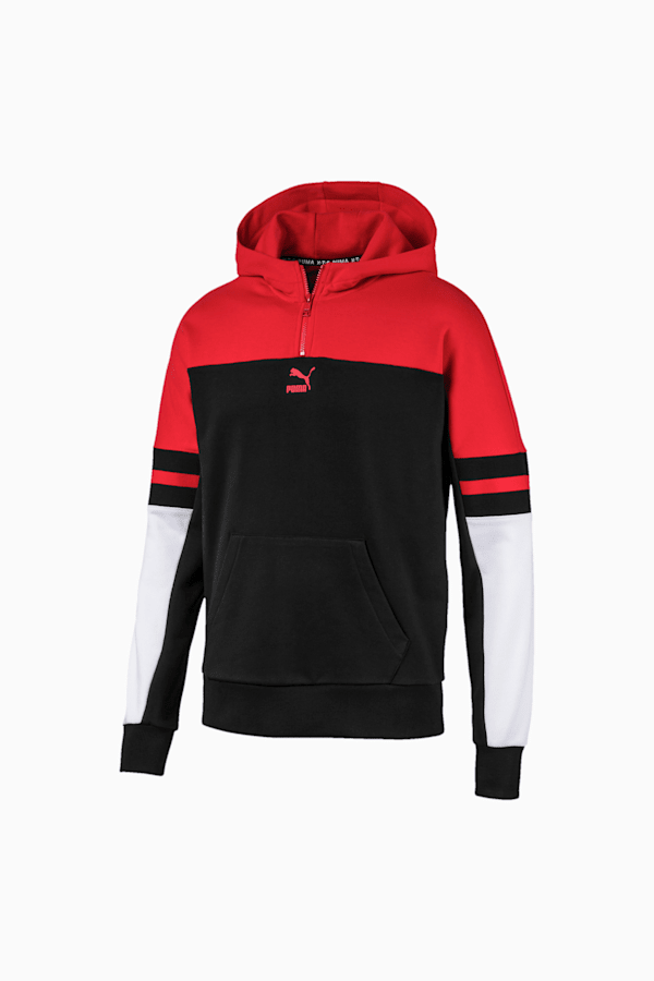 Puma quarter top zip hoodie