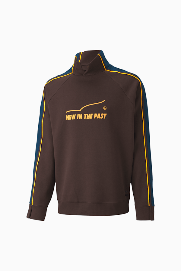 Puma x ader error colorblock turtleneck sweatshirt clearance