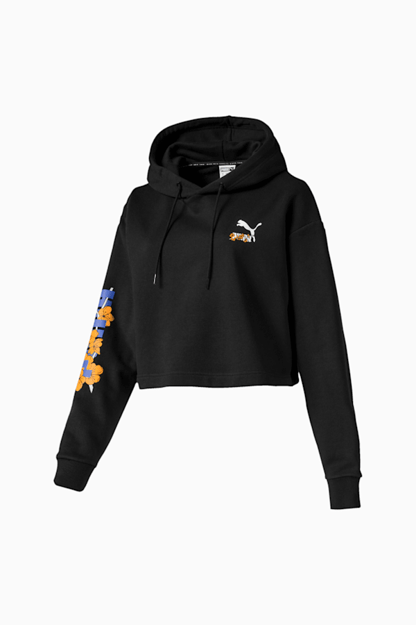 Puma cropped hoodie discount