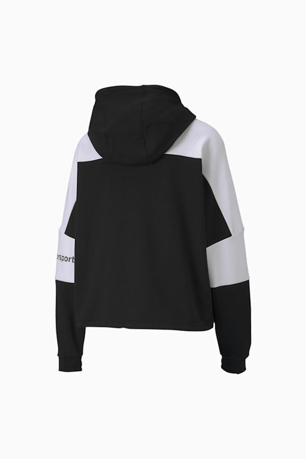 Puma women's hooded sweat hot sale jacket