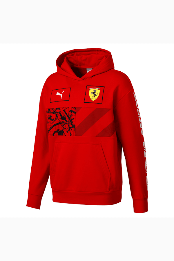 Ferrari hoodie black discount