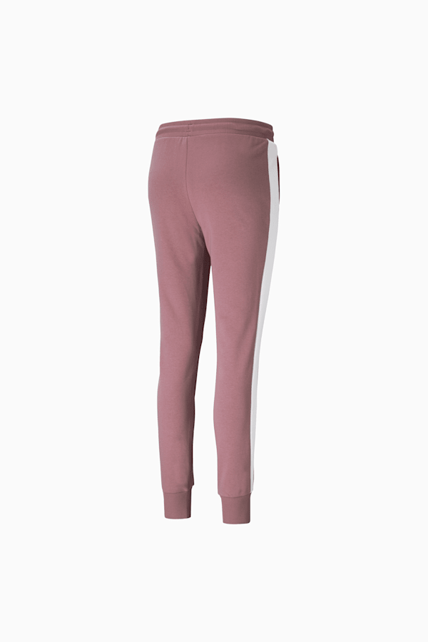 Buy Girls Pink Print Regular Fit Track Pants Online - 679821