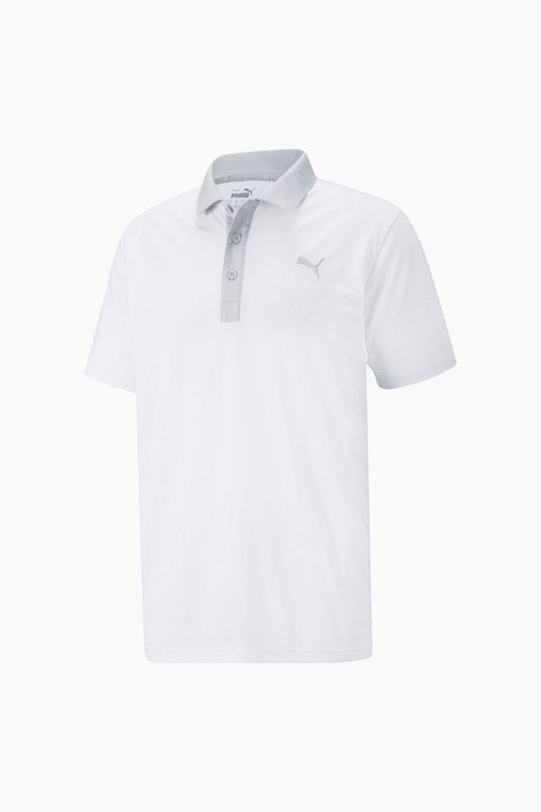 Gamer Men's Golf Polo Shirt, Bright White-High Rise, extralarge-GBR