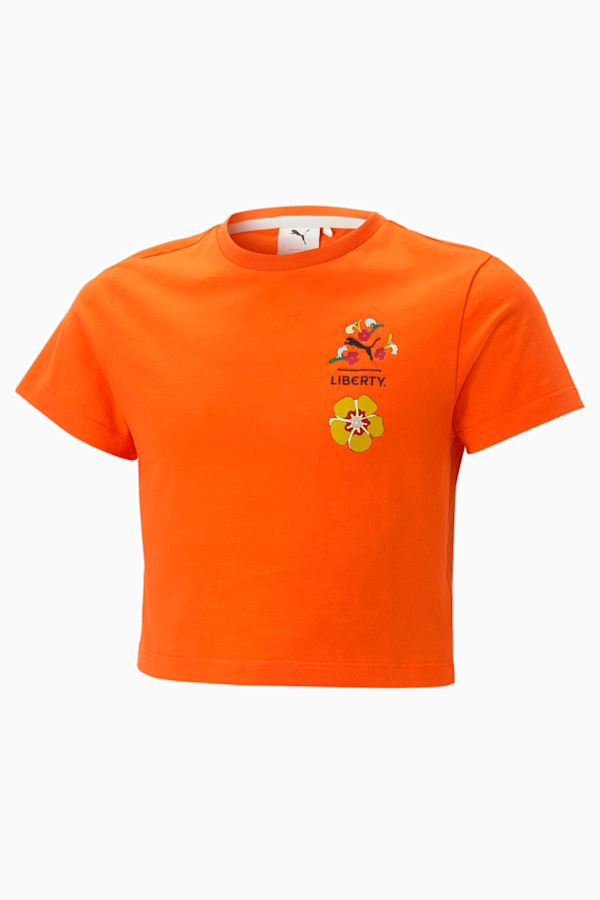 T-shirt PUMA x LIBERTY Enfant, Cayenne Pepper, extralarge
