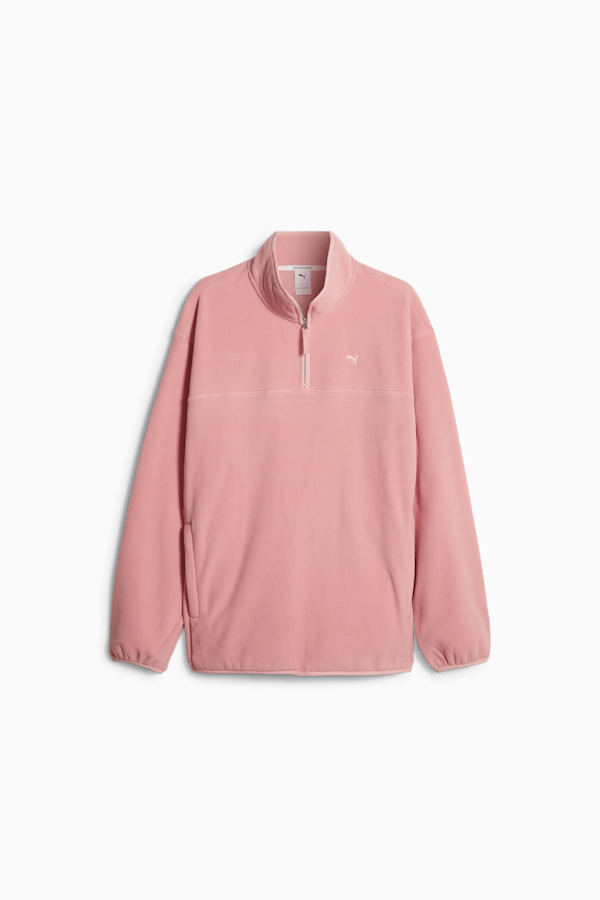 MMQ Polar Fleece Sweatshirt, Future Pink, extralarge