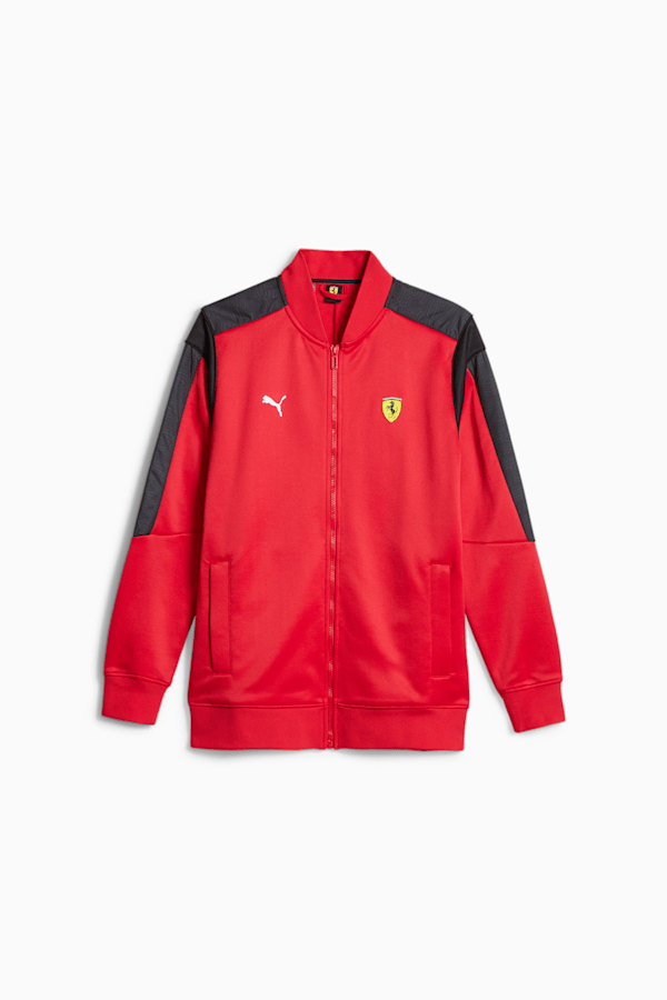 Scuderia Ferrari Race MT7 Men's Track Jacket, Rosso Corsa, extralarge