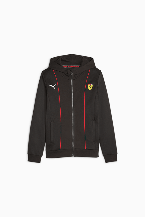 Scuderia Ferrari Race HDD Youth Sweat Jacket, PUMA Black, extralarge-GBR
