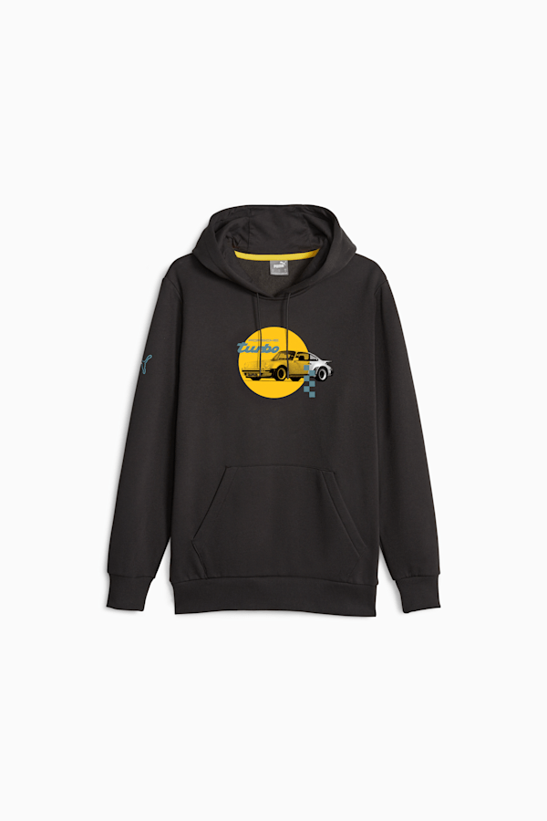 CA, Statement Hoodie - Black, Gym Hoodies Men