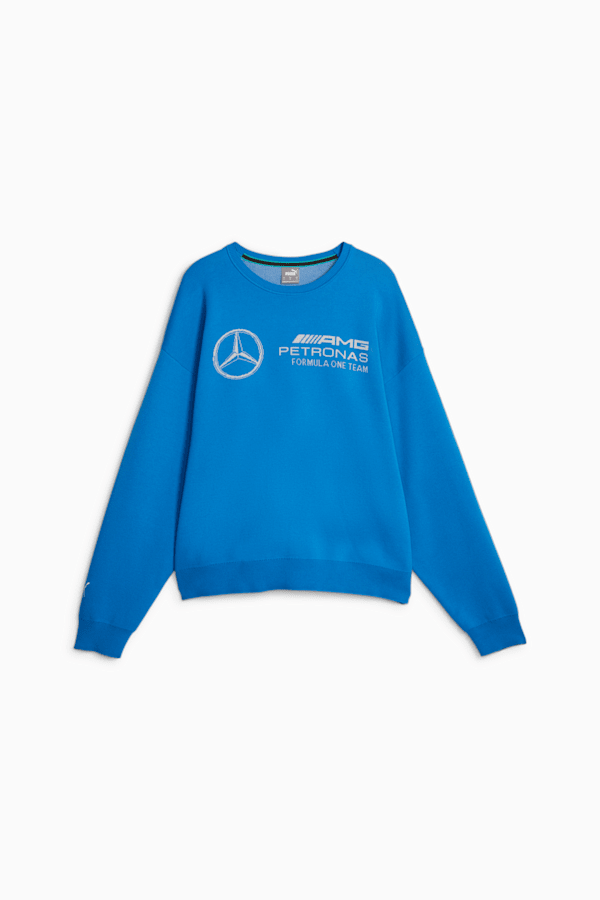 Mercedes-AMG PETRONAS Statement Men's Knitted Motorsport Sweater, Ultra Blue, extralarge