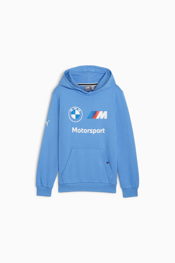 BMW M Motorsport Youth Essentials Sweatshirt, Blue Skies, extralarge-GBR