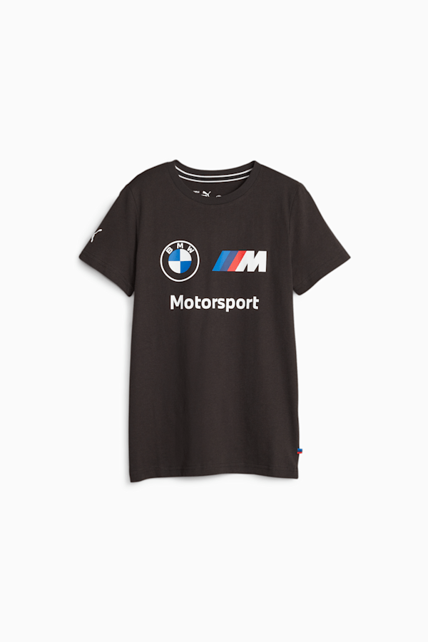 BMW M Motorsport Essentials Logo Tee, PUMA Black, extralarge